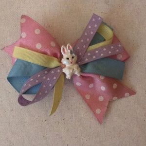 Easter bunny bow